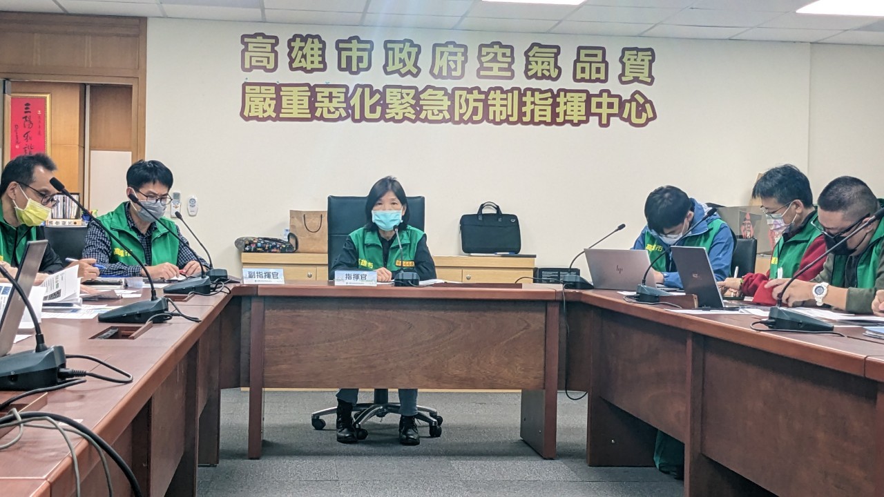 東北風挾帶境外污染物南移 環保局持續加強應變 減緩空品惡化