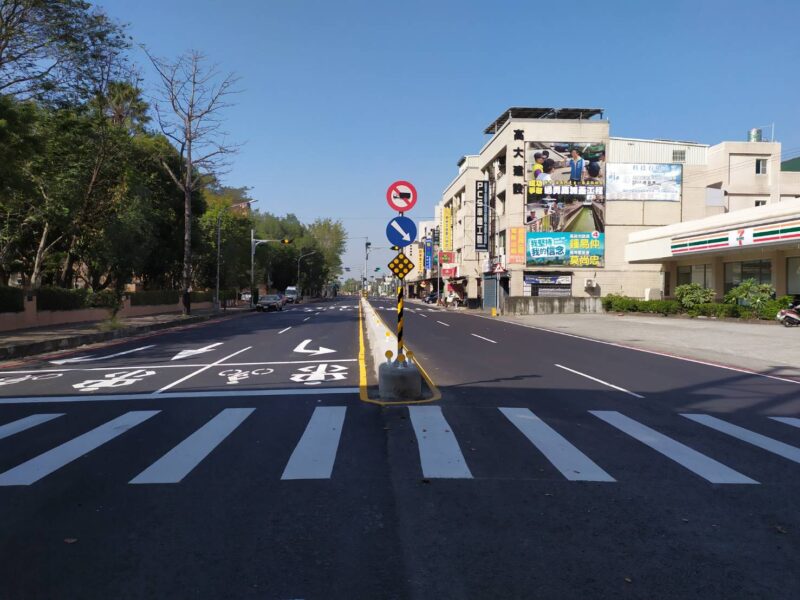 鳳山區過勇路改善工程完成通車 提升居民通行安全