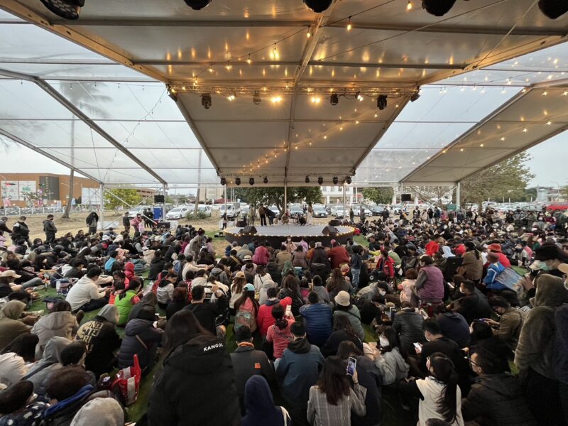 228連假台南熱門景點人潮持續爆滿  黃偉哲呼籲大家賞花走春