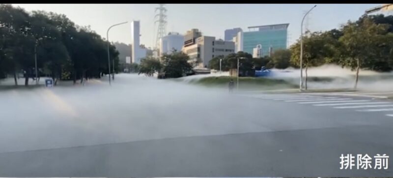 竹科園區廠商液態氮洩漏2小時排除　新竹消防局籲人車勿靠近