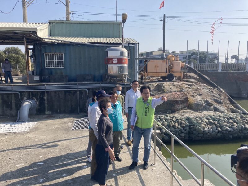 邱志偉爭取水利署補助，茄萣崎漏及湖內太爺抽水站將整建