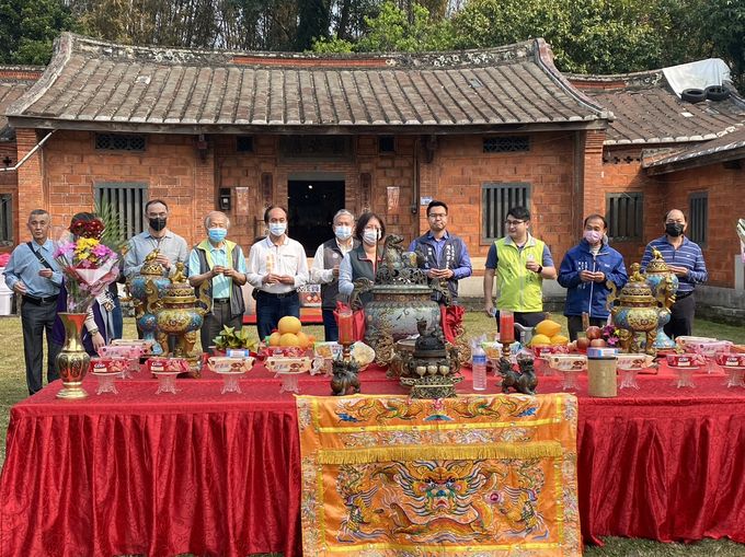 桃市定古蹟「大溪簡送德古宅」　修復工程開工暨施工說明會