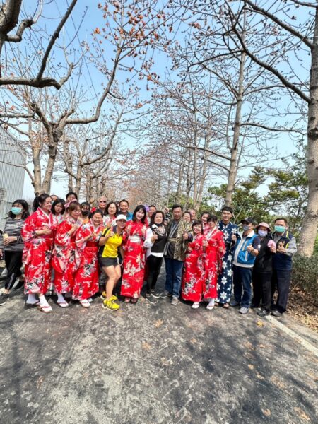 2023愛在二林木棉花季　二林鎮東螺溪木棉花道