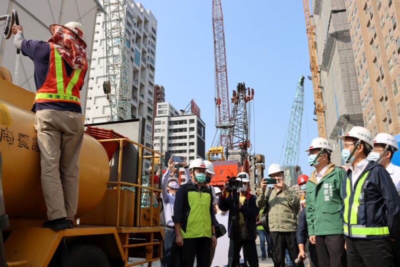 建築用地下水回收再利用  高市52處工地設置取水點供市民及公部門使用