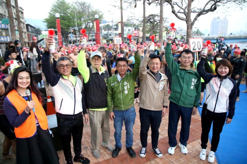 2023維士比盃愛河國際鐵人三項競賽  高雄選手張家豪再度摘金
