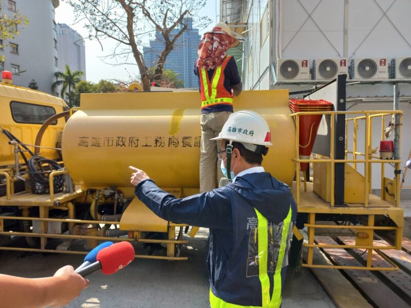 高市52處工地設置取水點供民眾及公部門取用