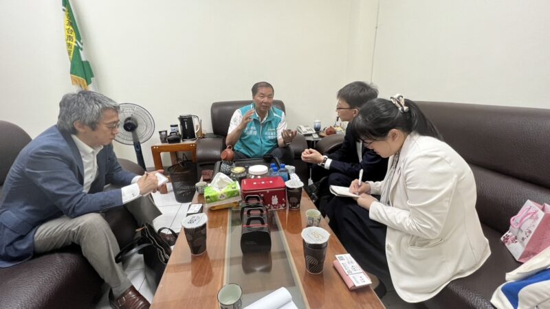 日本台灣交流協會訪民進黨台南市黨部 強調台日共識與加強基層外交