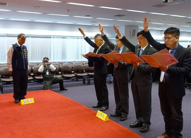 中市北區、霧峰、神岡及潭子區長布達 民政局長期勉展現區政新氣象