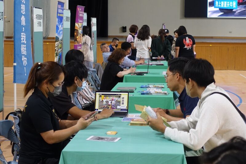 樹德科大休閒遊憩與運動管理系舉辦「2023就業媒合徵才博覽會」
