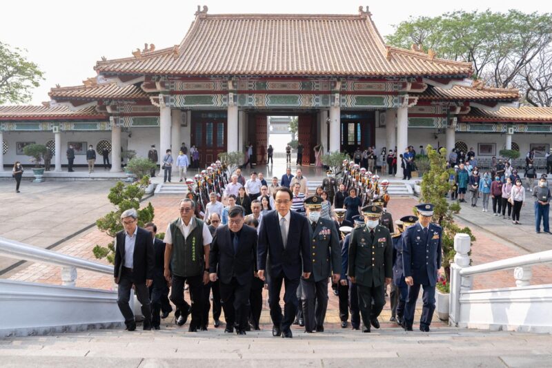 林欽榮副市長主持高雄市忠烈祠春祭國殤暨軍人忠靈祠春祭典禮