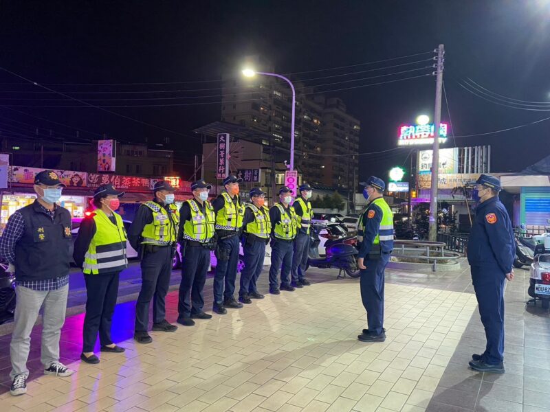 南投警威力掃蕩淨化治安 壓制黑道氣焰