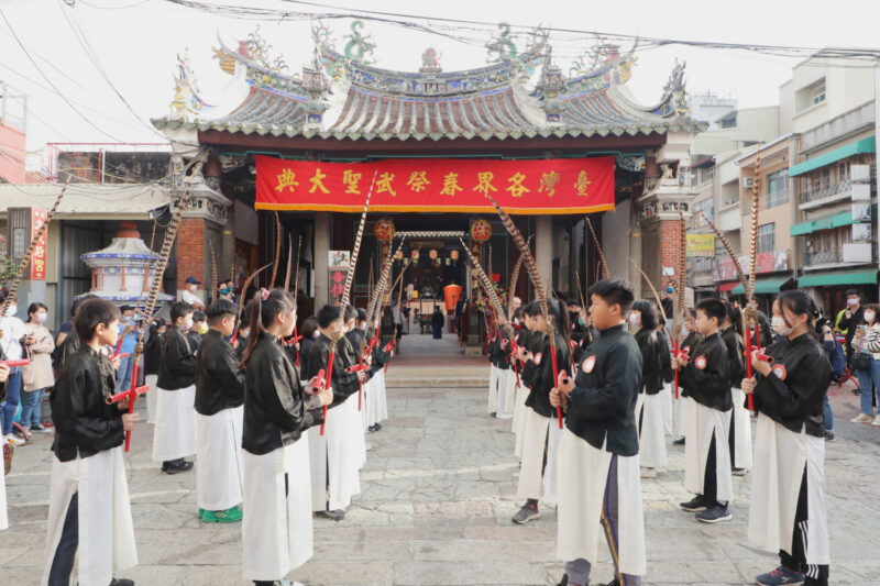 武聖祭祀大典黃偉哲任正獻官  古禮六佾舞莊嚴隆重