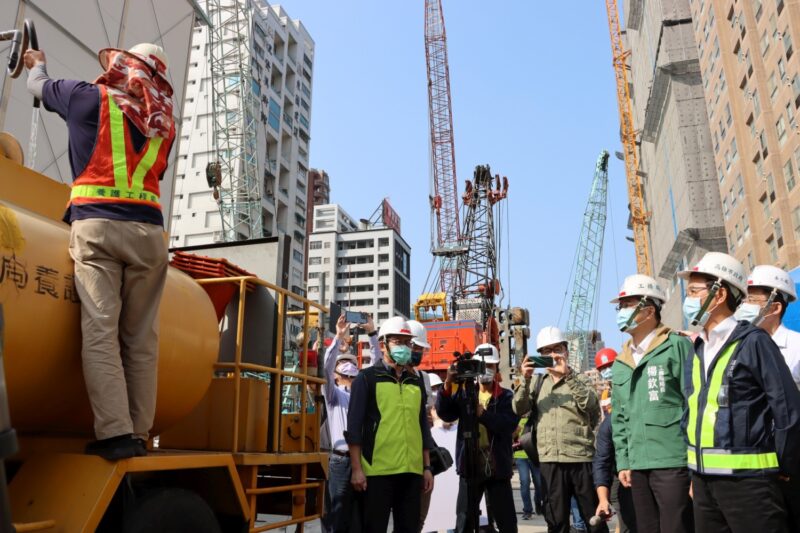 建築開挖工地地下水回收再利用  高市府呼籲共同抗旱、節約用水