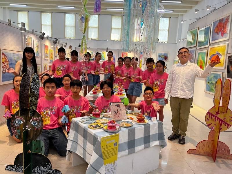 《開箱我的家》華盛頓小學美學創藝班畢業美展 葫蘆墩文化中心呈現