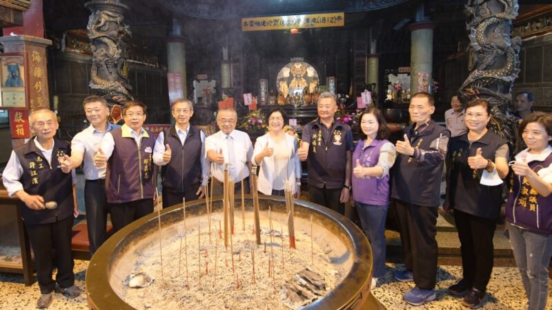 彰化王功漁火節福海宮擲筊祈福　媽祖擇定7/15-16舉辦