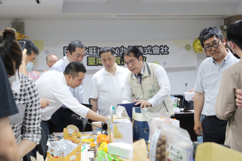 台南農漁產試吃會   黃偉哲盼與日本通路長期合作共創商機