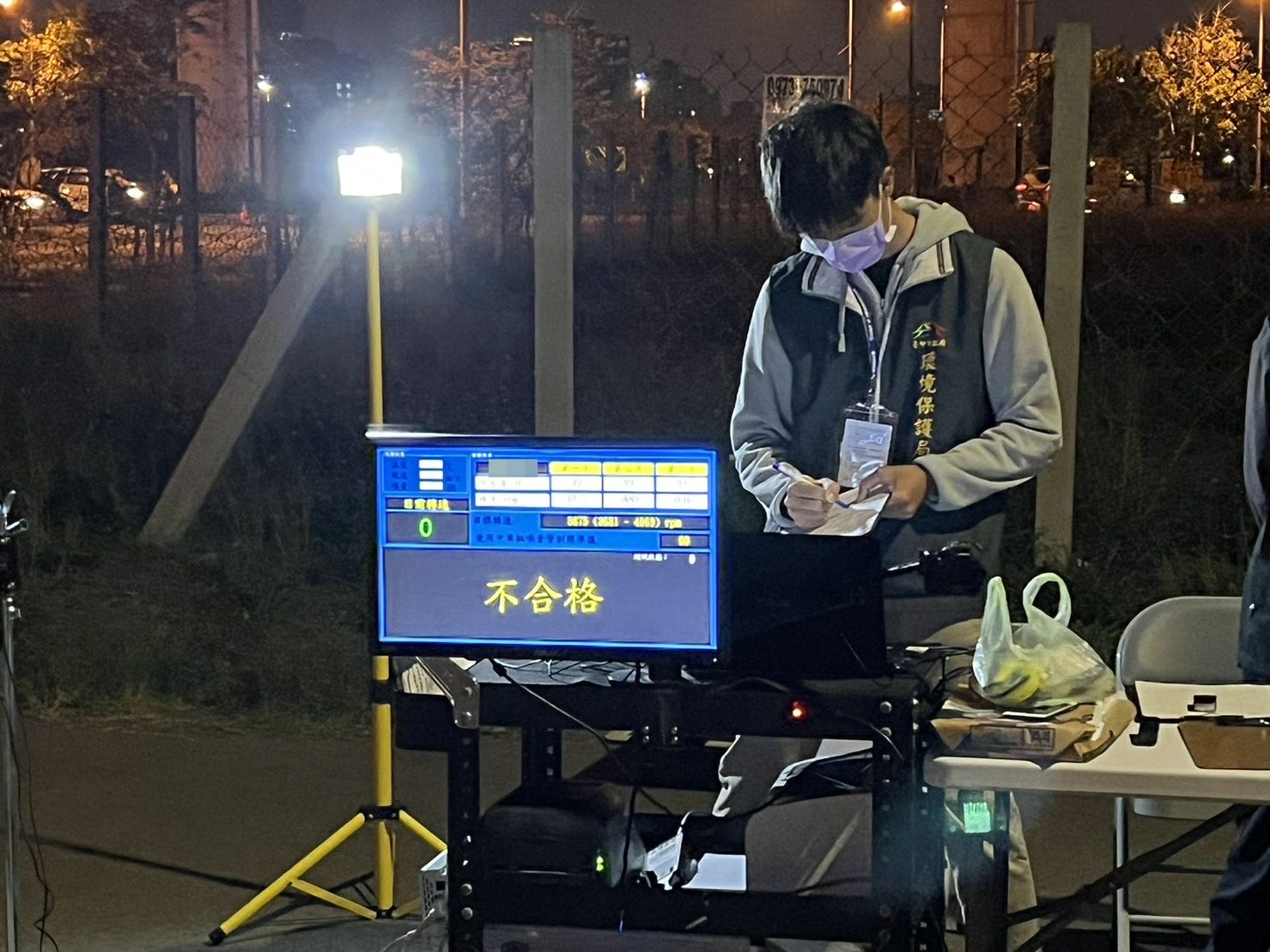 中警四分局全面掃蕩執法，消弭夜間噪音改裝車擾民