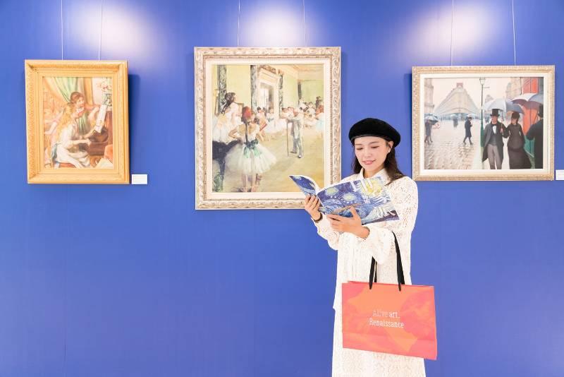 統一時代百貨高雄店獨家呈現世界名畫，即日起至6/6日一起走進藝術世界！