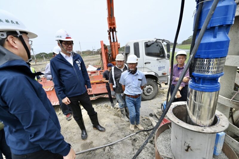 陳其邁市長視察水情強化抗旱韌性