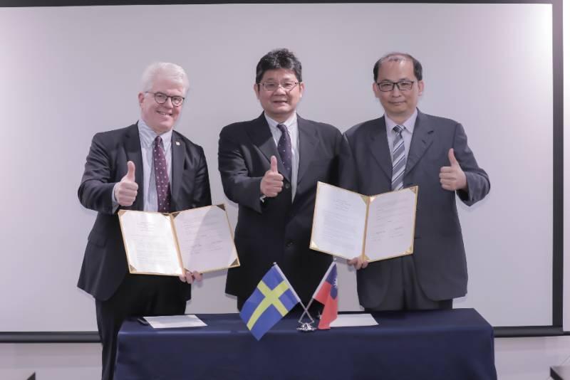 瑞典皇家理工學院拜會成大 簽署3+2雙聯學碩學位規範協議