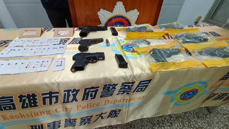 高市警執行「全國同步掃黑行動專案」打擊黑道幫派  維護社會治安