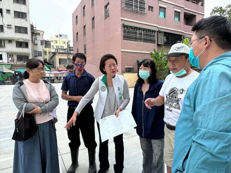 黃秋媖協調文賢市場再增設停車場   方便採買民眾停車