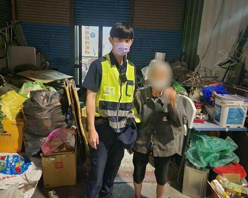 八旬婦外出迷途　虎尾暖警視民如親助返家