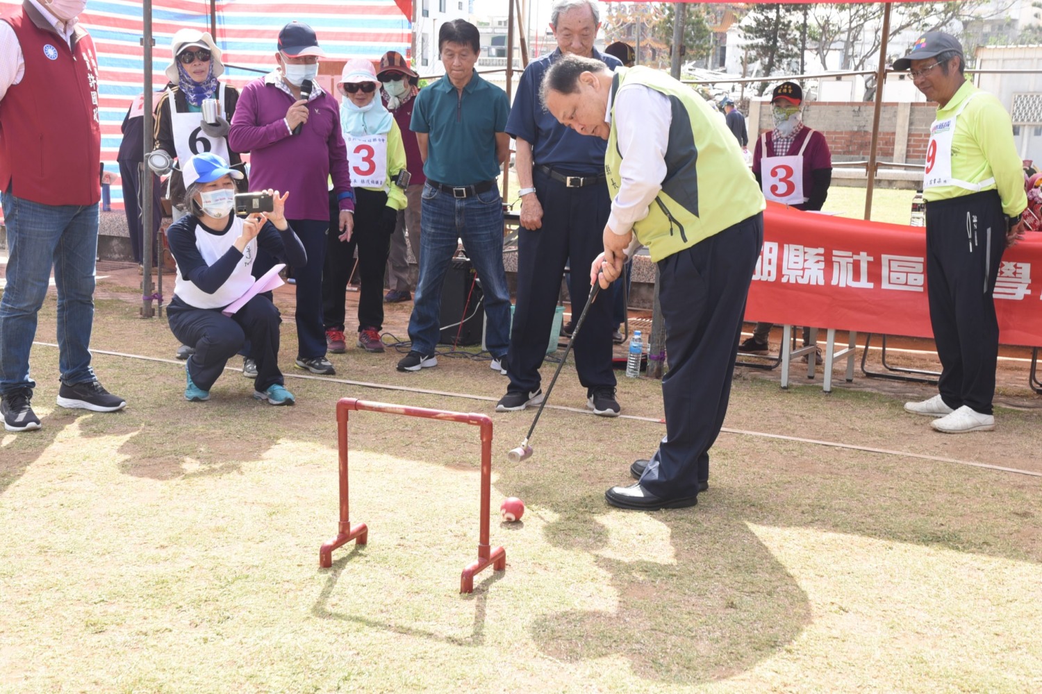 澎湖縣首長盃槌球賽登場 陳光復呼籲大家一起來運動