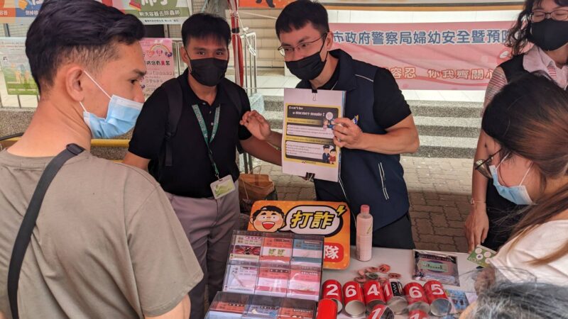 全民反詐不遺「外」 南市警識詐宣導深入校園