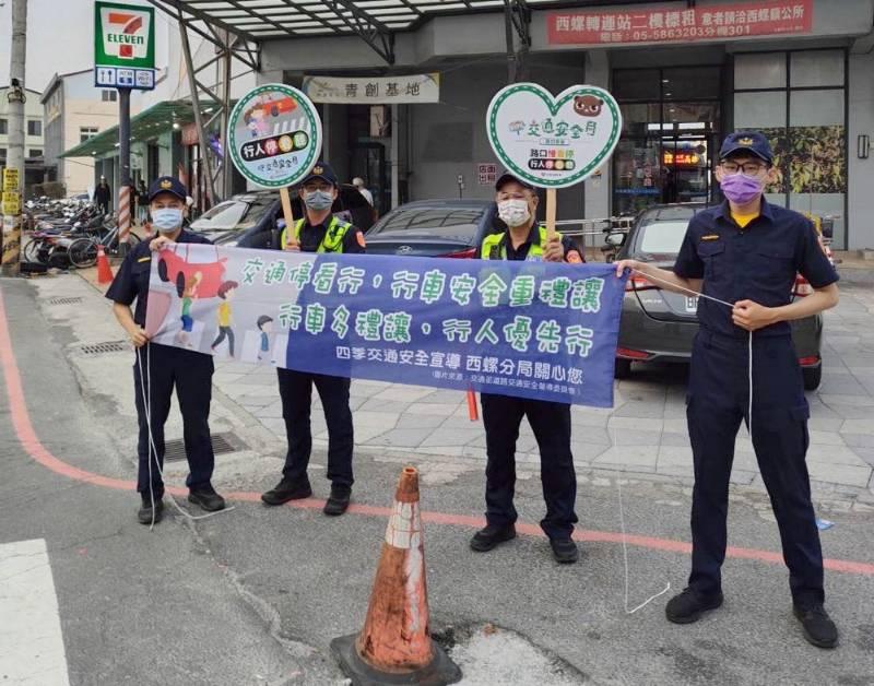 擺脫「行人地獄」罵名　雲警路口交通大執法