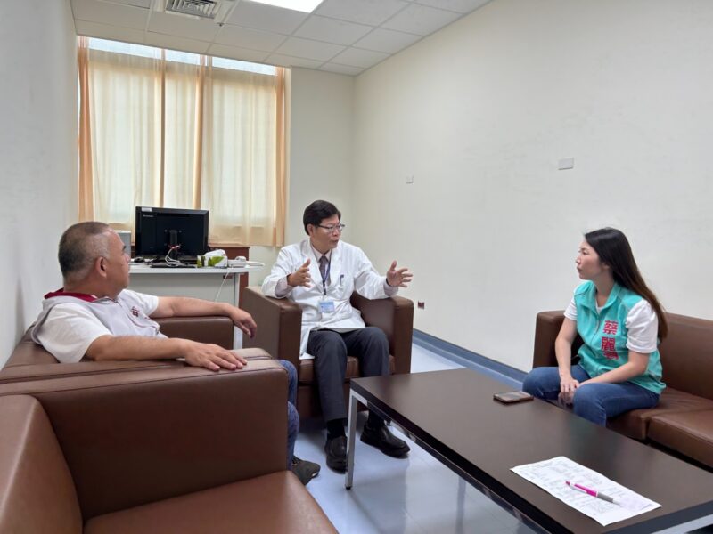 改善健檢品質-蔡麗青、邱昭勝為特教生健檢請命