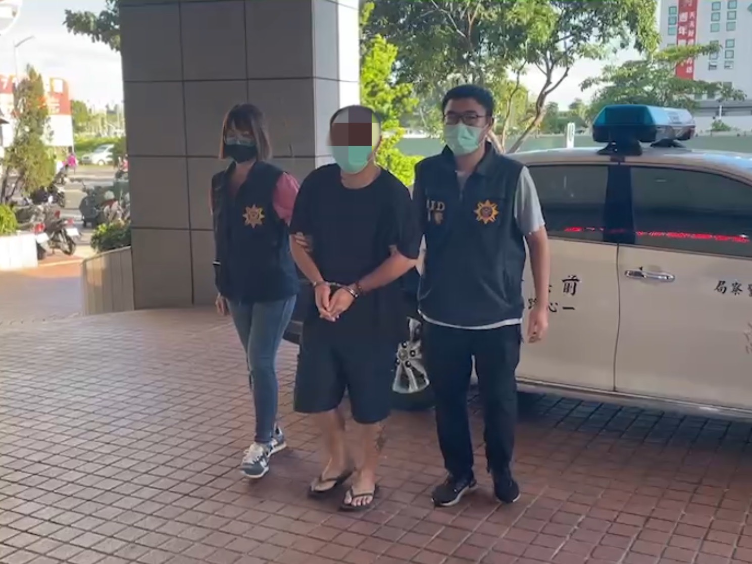 高市彩券行黑衣盜遭警火速緝獲歸案