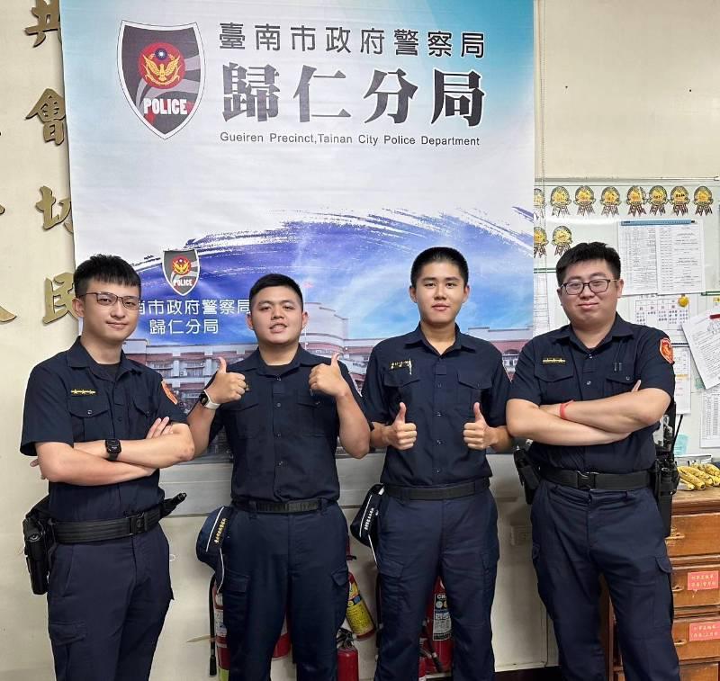 南警帶領實習生緊急開道 助抽搐全身男童就醫
