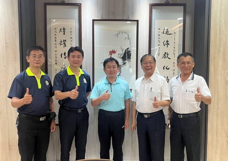 彰化榮服處拜會全民國防教育及高級中等學校校長2會 強化資源連結網絡