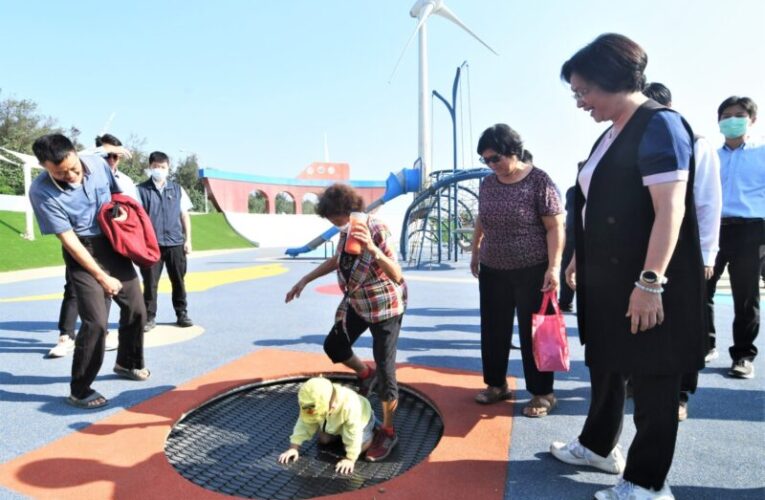 西濱慶安水道旁新公園命名票選「嬉濱海豚公園」最獲青睞