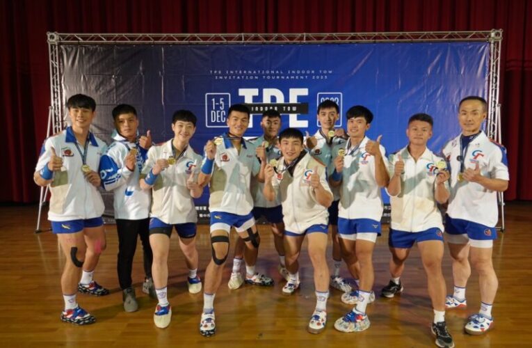 台中拔河好手勇冠群雄  國際拔河邀請賽7金2銀