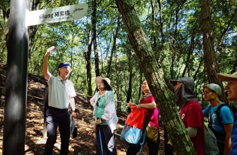 中市觀旅局首奪公共工程金質獎 環山獵人登山步道獲工程界奧斯卡肯定