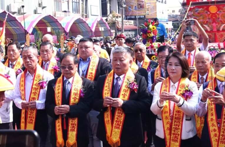 歷時逾三年重修工程祈求合境平安  大甲鎮瀾宮重修慶成建醮王船開光