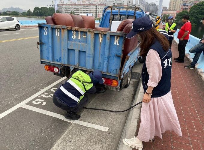 桃園加強管制烏賊車　維護敏感族群健康