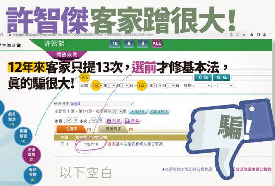 選前才修基本法，鍾易仲批許智傑客家蹭很大！