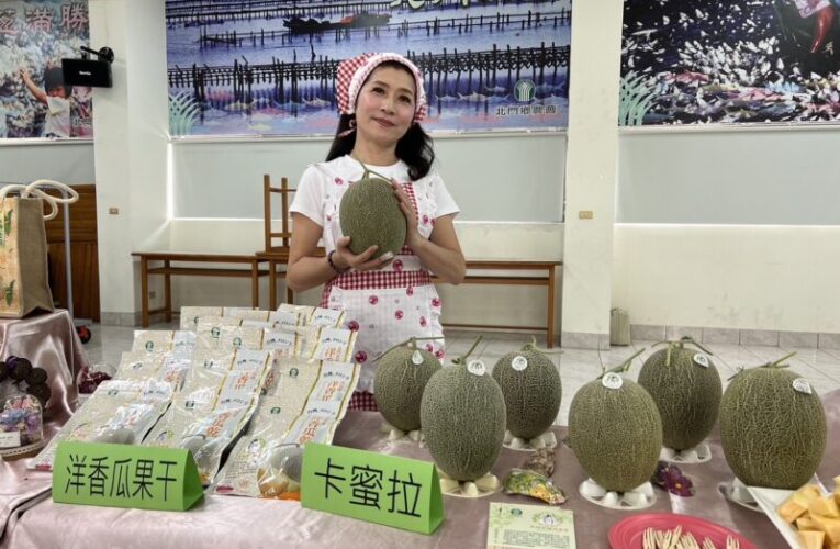 北門哈嚕HARU洋香瓜果肉厚實甜度高 今年產量少欲購從速