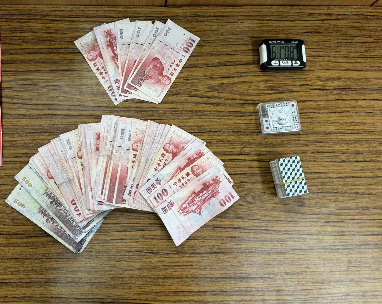 鐵皮屋賭博慶跨年？警逮23人依法送辦