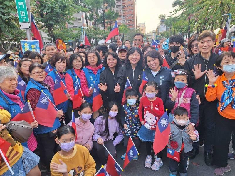 元旦升旗典禮  嘉義榮服處熱情響應