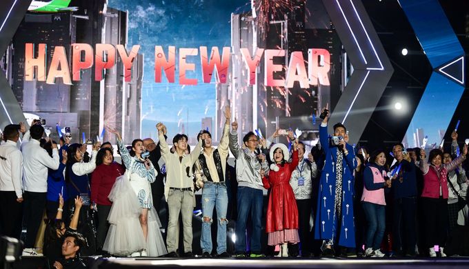 2024桃園星際城STAR UP跨年晚會　祝福大家新年快樂