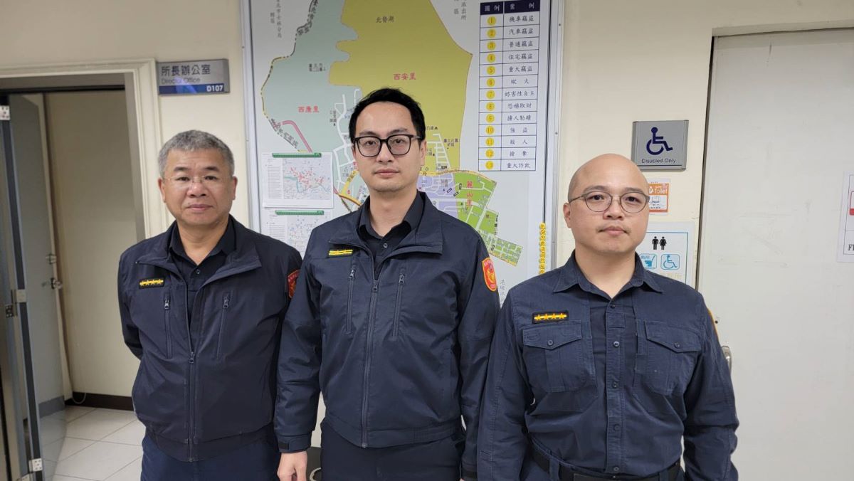 黃振綱所長與王里長攜手｜協助困境老人渡過春節