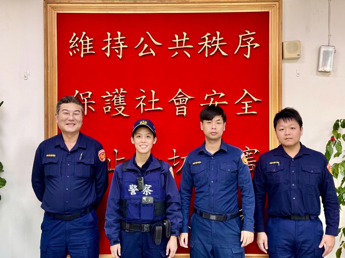 女子趁機獨自外出｜內湖暖警助安全返家