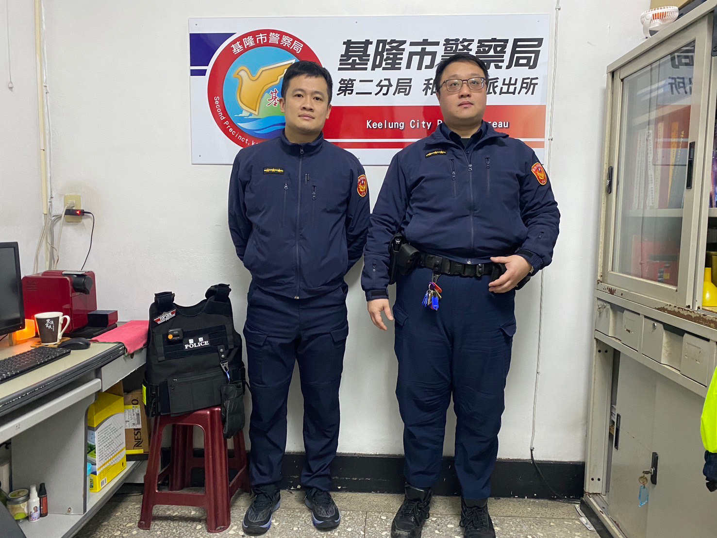 瓦斯管線洩氣｜基警介入緩解民眾恐慌