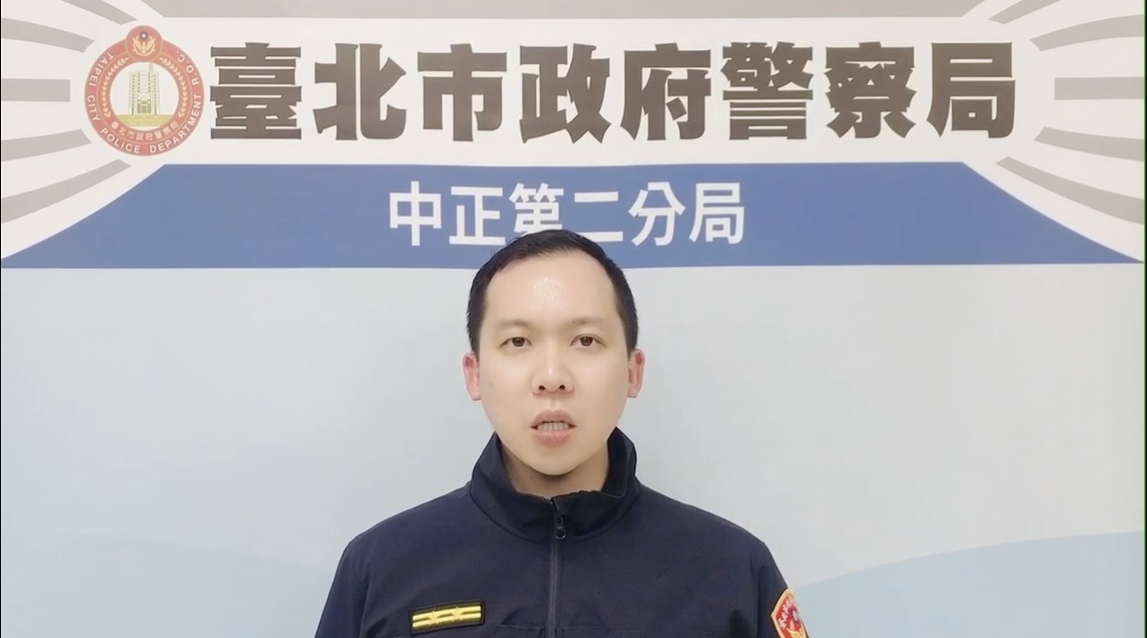 好手好腳靠行竊生活｜中正二警迅速逮捕竊賊