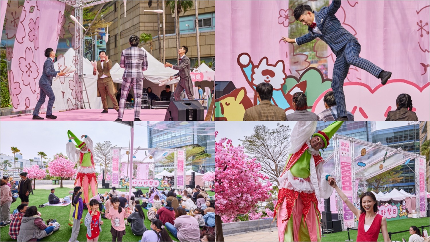 「夢時代粉紅野餐日」 熱鬧登場！音樂祭引領全場嗨翻天   現場點亮人氣美照熱潮