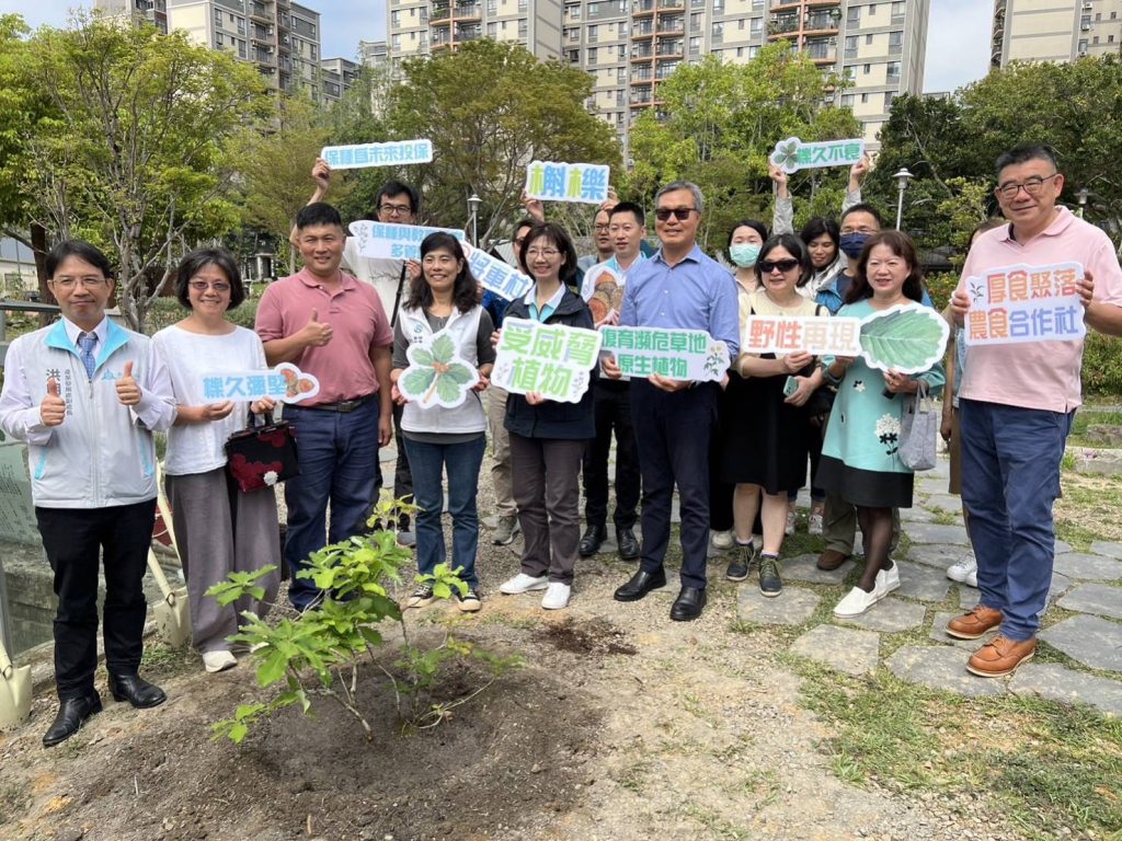響應復育瀕危植物槲櫟丨林業保育署與新竹市府攜手推動認養
